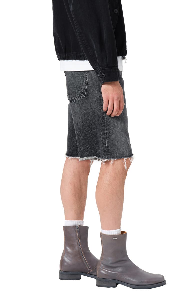 AGOLDE Anson Cutoff Denim Shorts, Alternate, color,