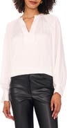 Vince Camuto Textured Satin Top