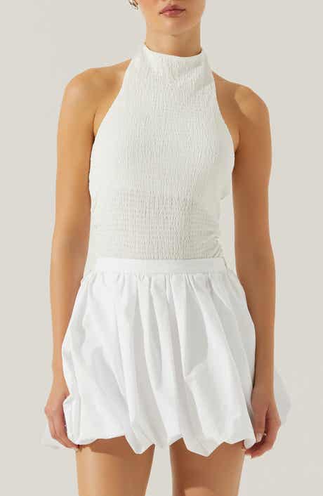 ASTR the Label Gwyneth Smock Halter Top