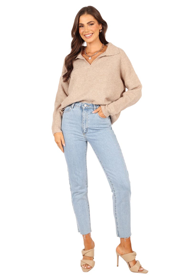Shay Oversized Sweater, Alternate, color, BEIGE