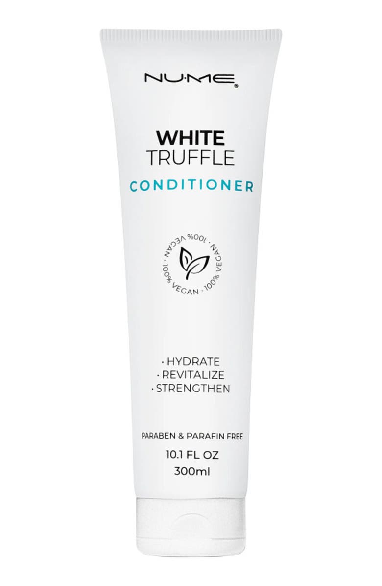 NUME White Truffle Duo | Moisture-Rich Vegan Shampoo & Conditioner, Alternate, color, White