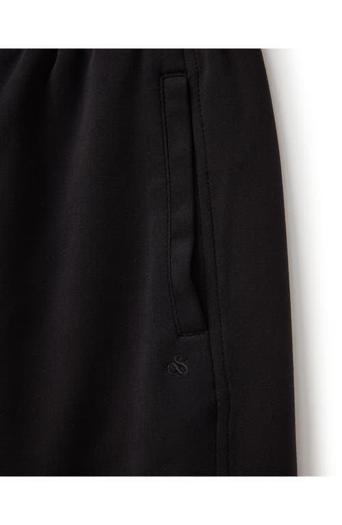Scotch & Soda Straight Leg Pants In Black
