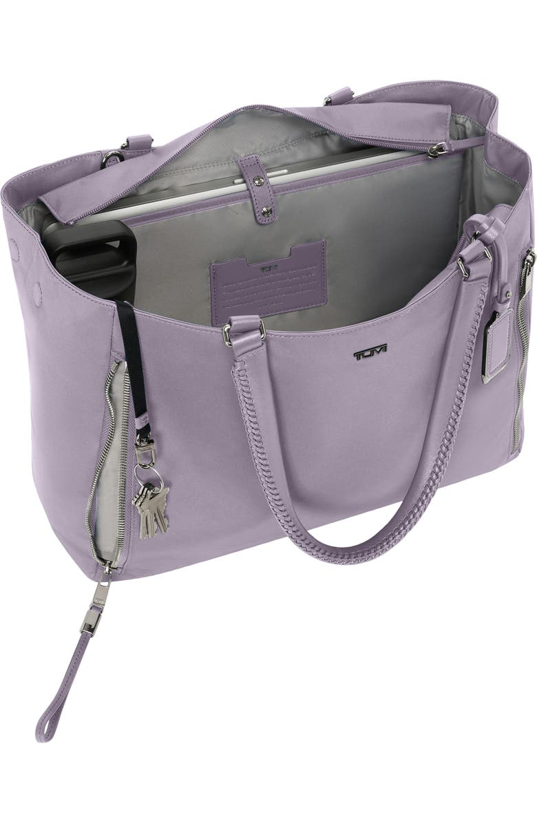 TUMI Large Valetta Tote, Alternate, color, Lavender