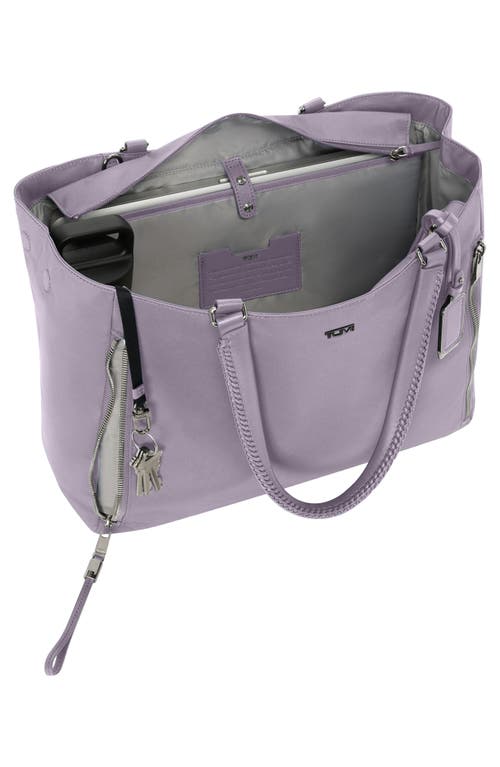 Tumi Voyageur Valetta Large Tote In Purple
