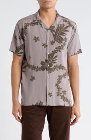 TENŌRE Floral Camp Shirt