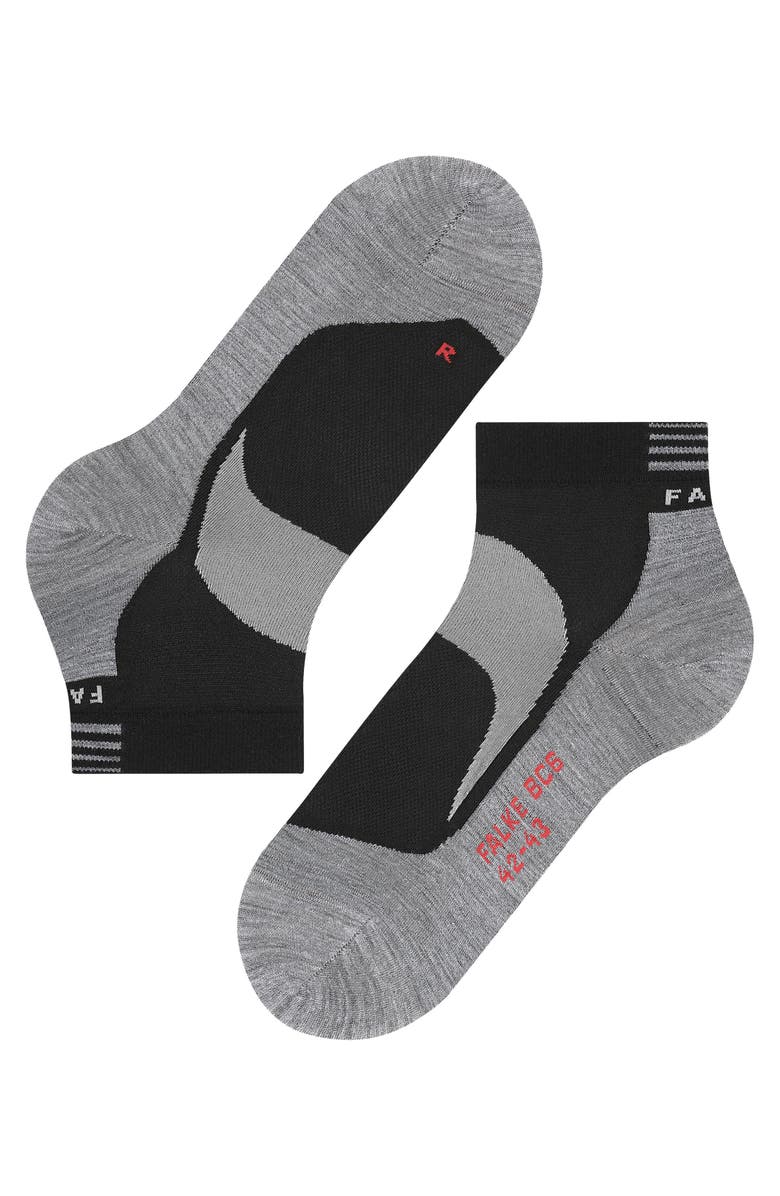 Falke BC6 Pro Cycling Socks, Alternate, color, Black-Mix