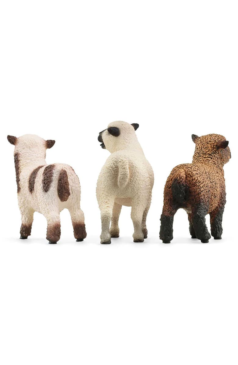 Schleich Farm World Sheep Friends, 3 Piece Animal Figure, Kids Ages 3+, Alternate, color, Multicolored