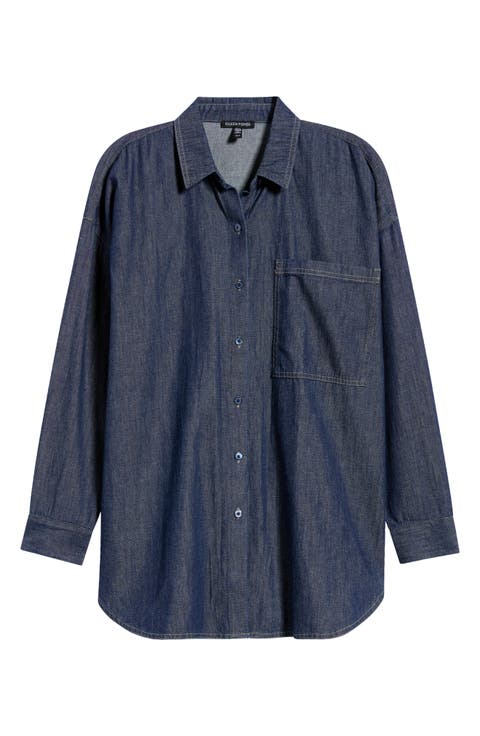 Collared Long Shirt