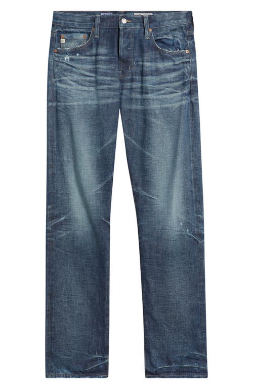 Ag Everett Slim Straight Leg Jeans In Blue