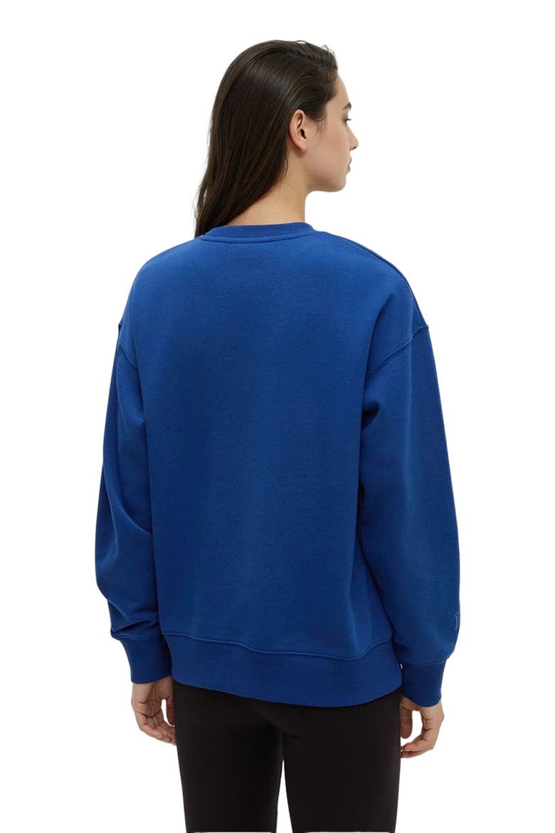 Haiti Embroidery Relaxed Crew, Alternate, color, Nightfall/High Tide