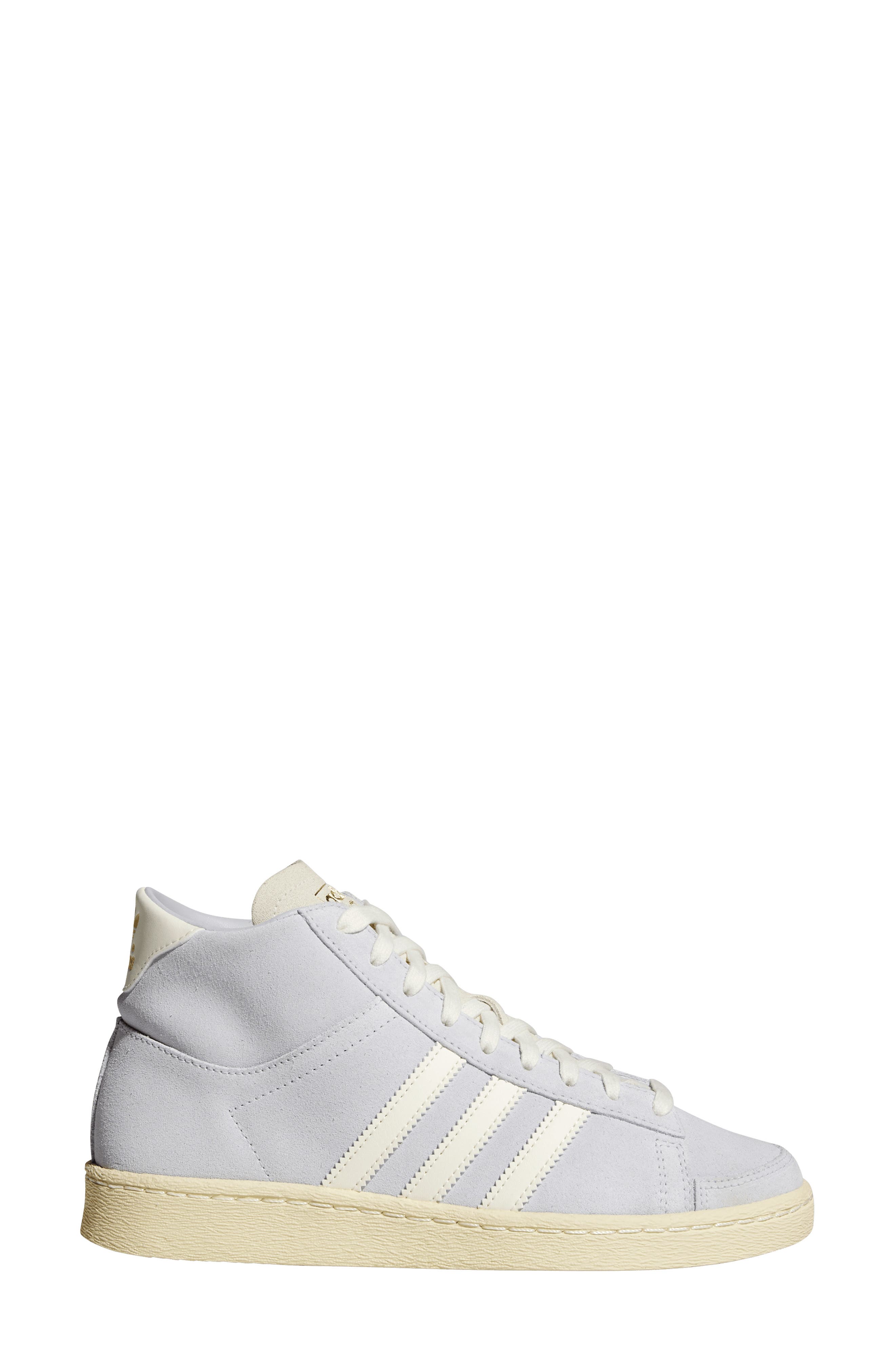 adidas Jabbar High Top Sneaker, Alternate, color, Halo Blue/ Warm Vanilla
