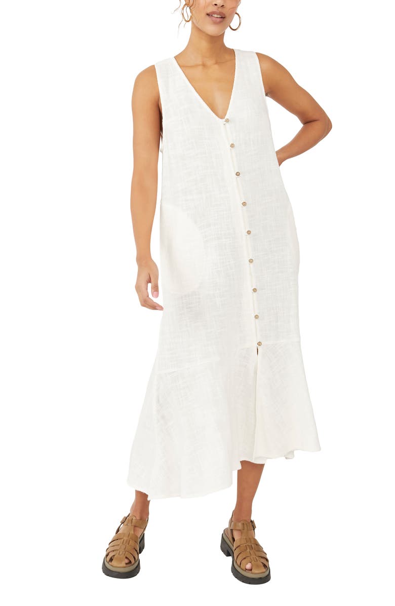 Free People Valerie Sleeveless Cotton Maxi Dress, Main, color,
