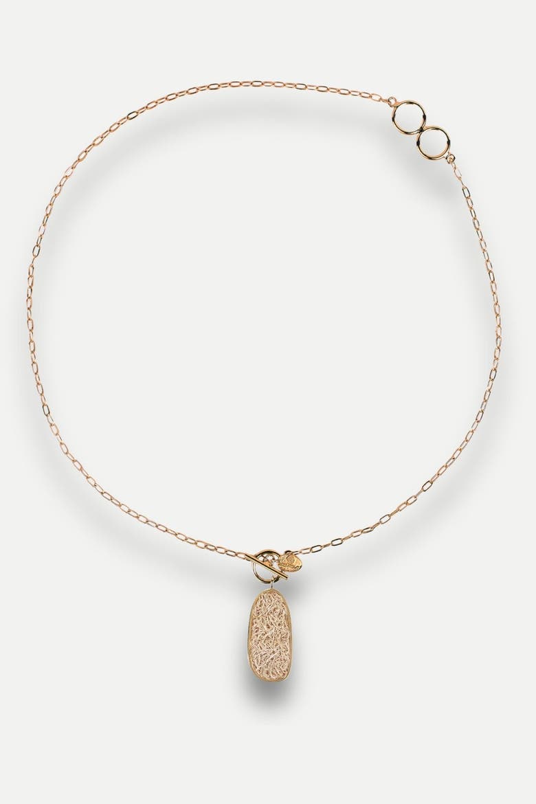 Element Pendant Long Necklace, Main, color, Gold