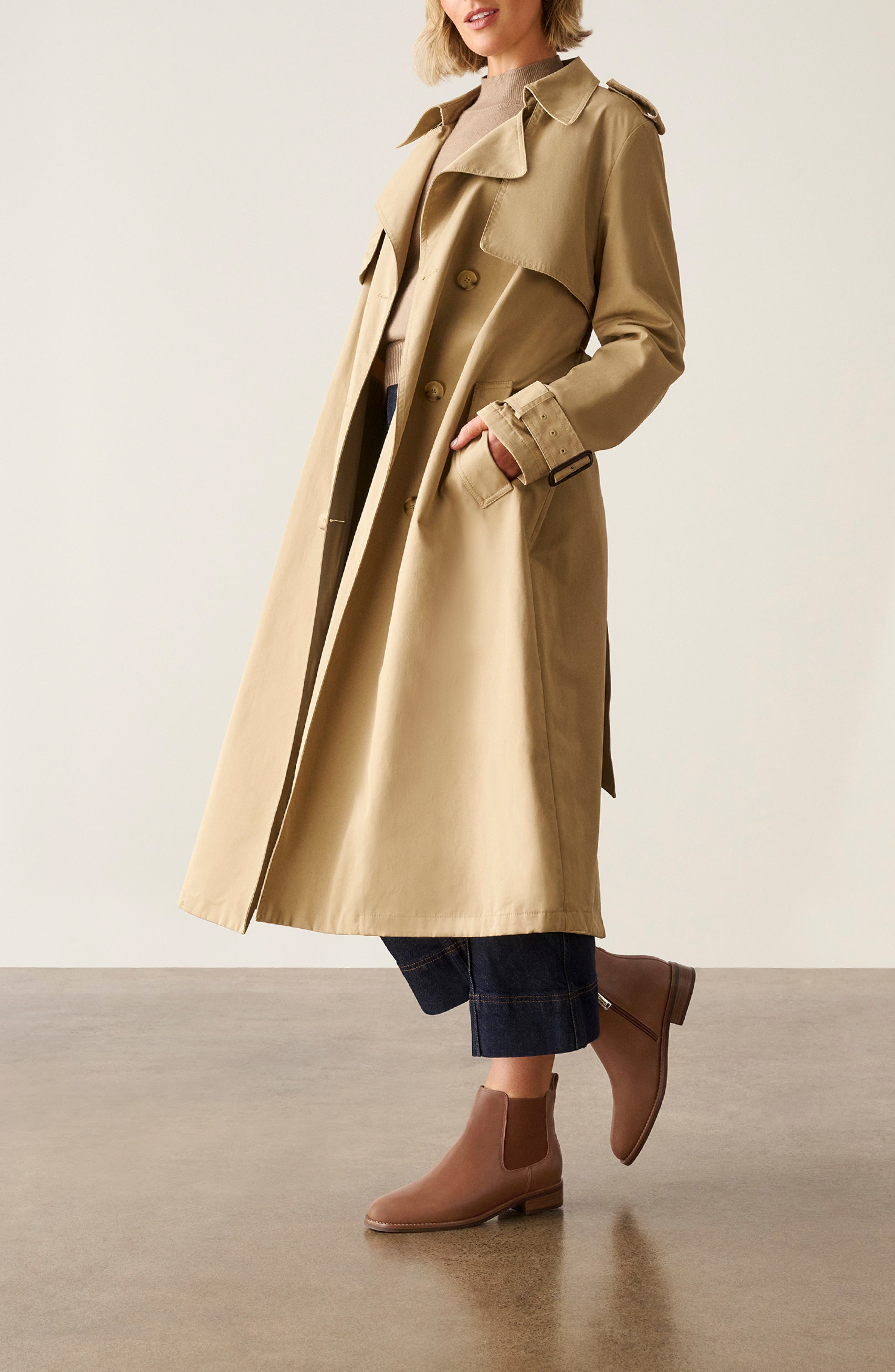 Lori Leather Chelsea Boot, Alternate, color, TAN
