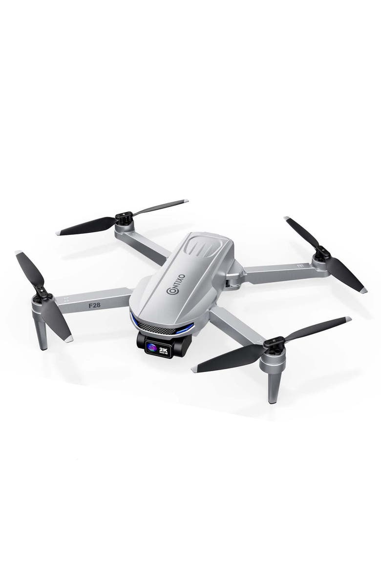 CONTIXO 2K Foldable Camera Drone, Main, color, Grey