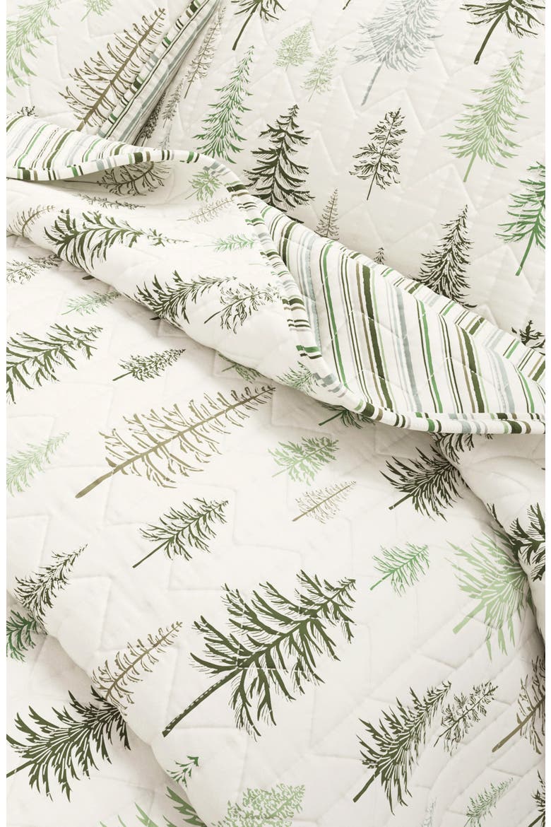 Forest Tree Quilt Set, Alternate, color, LODGE TREES