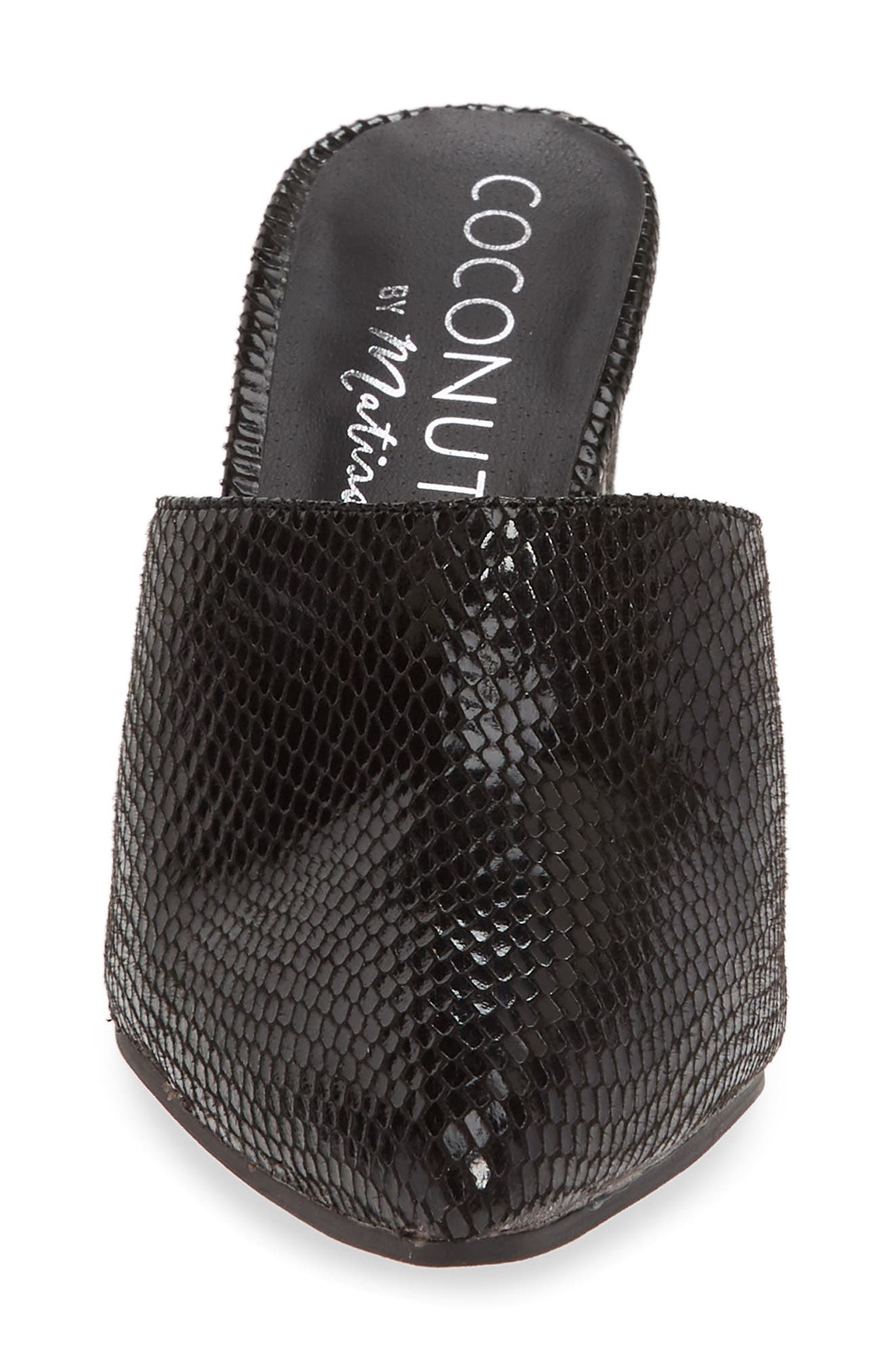Coconuts by Matisse High Noon Snake Embossed Mule, Alternate, color, 
