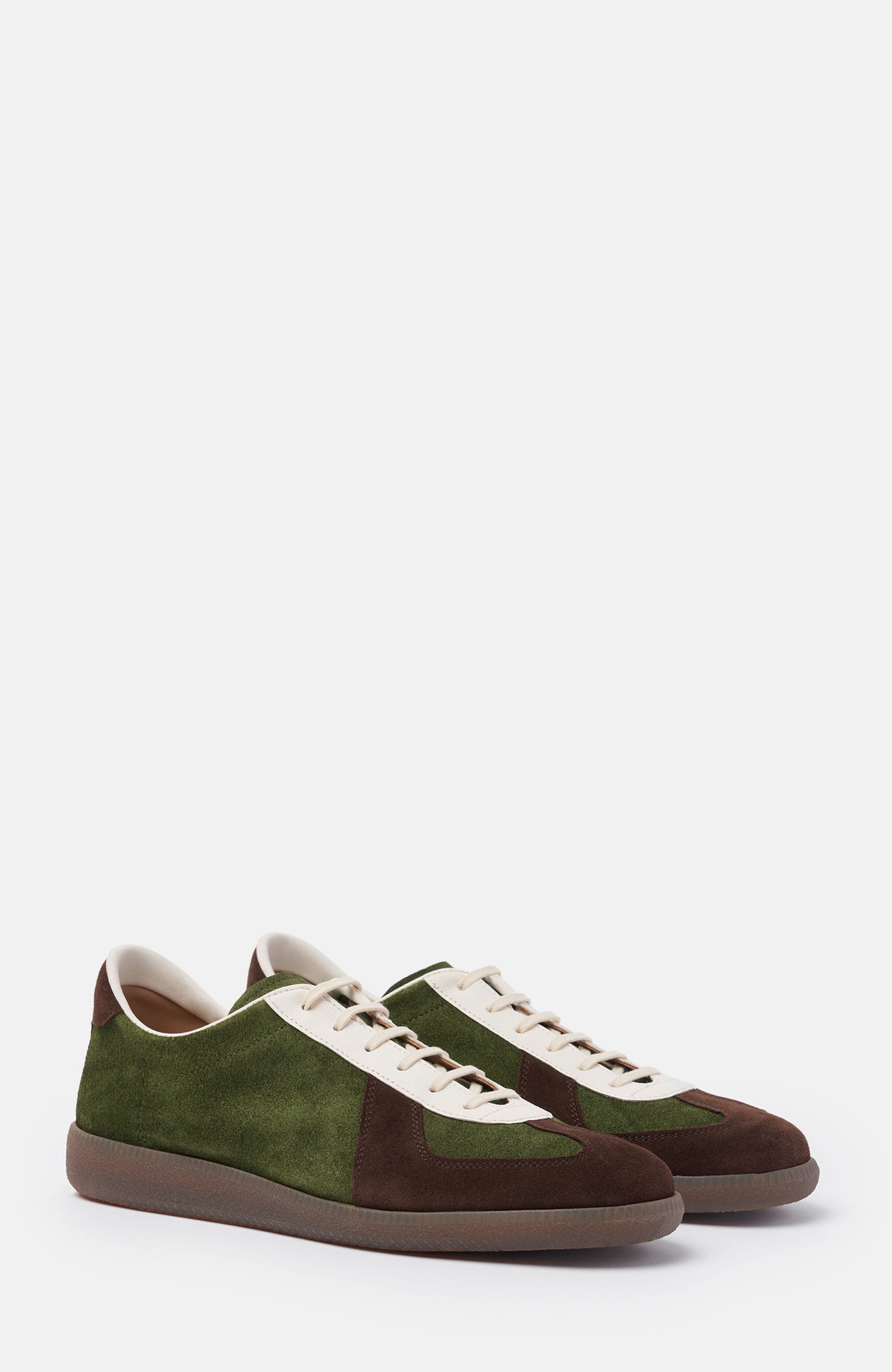 SCAROSSO Markus Sneakers, Main, color, Green - Suede