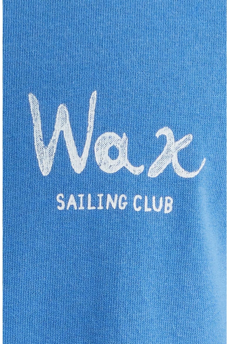 Dean Sailing Map Graphic Cotton T-Shirt, Alternate, color, BLUE / ECRU