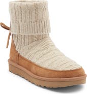UGG® Classic Mini Cable Knit Bootie