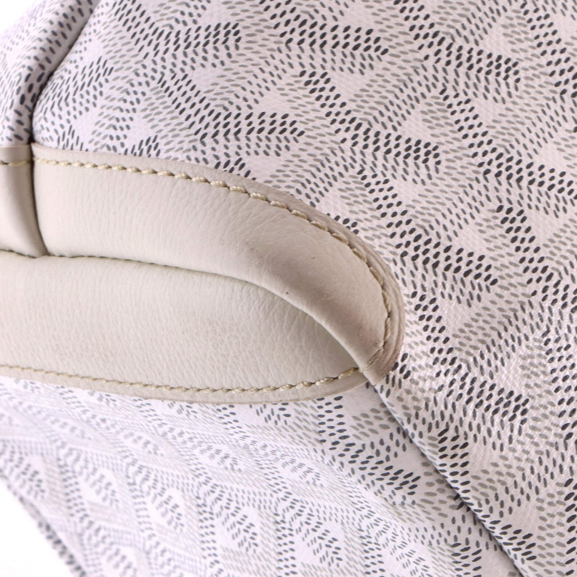 Artois Tote Coated Canvas PM, Alternate, color, White