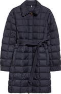 Moncler Gresillon Water Resistant Down Long Coat