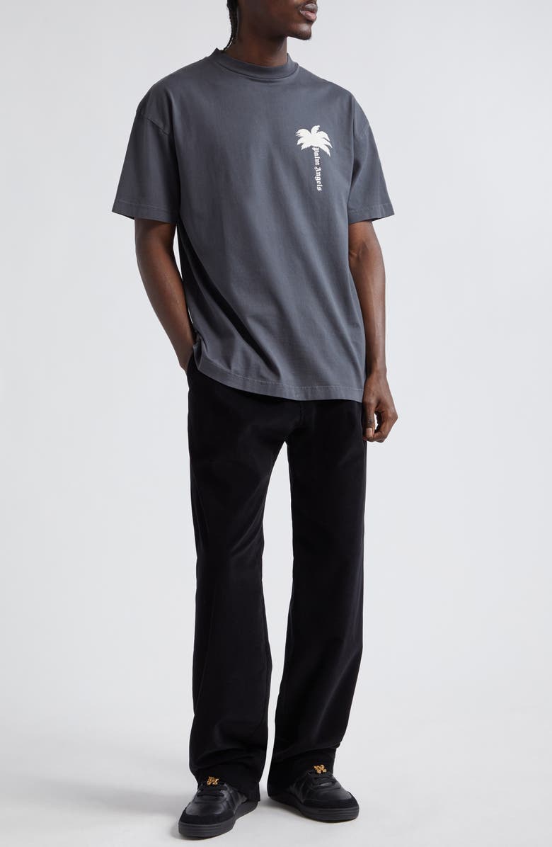 Palm Angels The Palm Cotton Graphic T-Shirt, Alternate, color, 