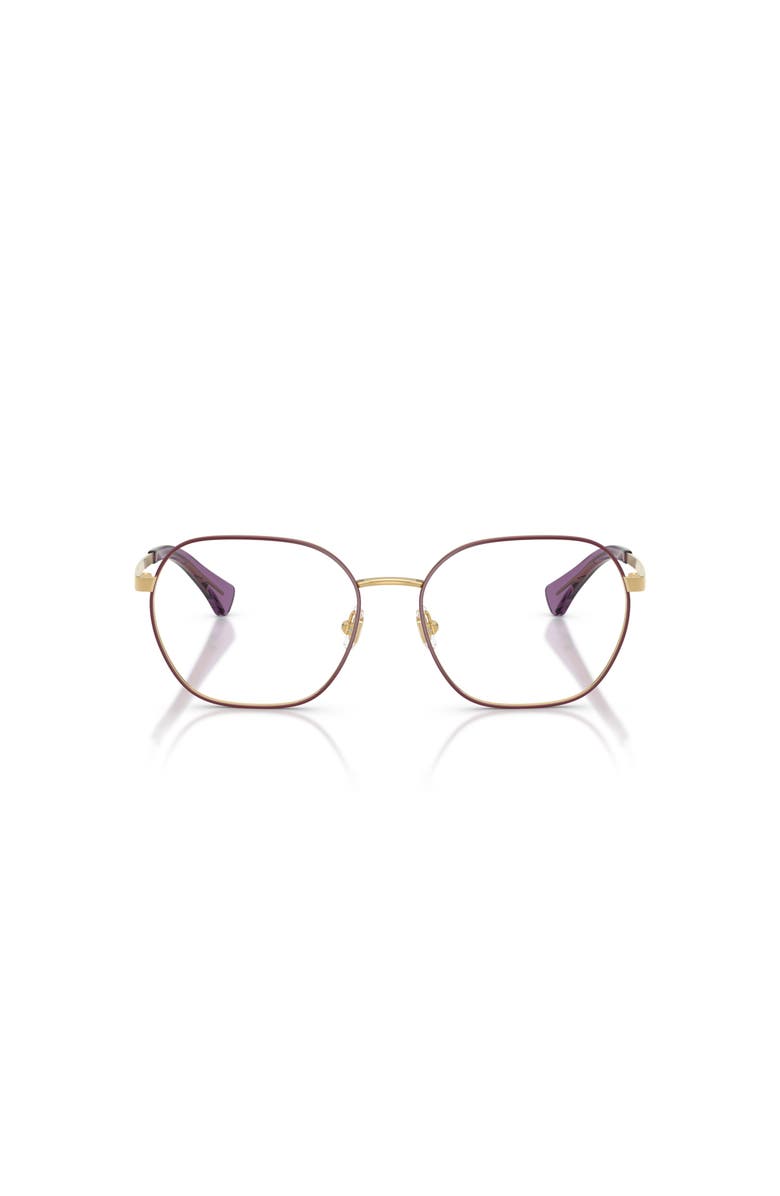 RALPH 54mm Irregular optical glasses, Alternate, color, Violet