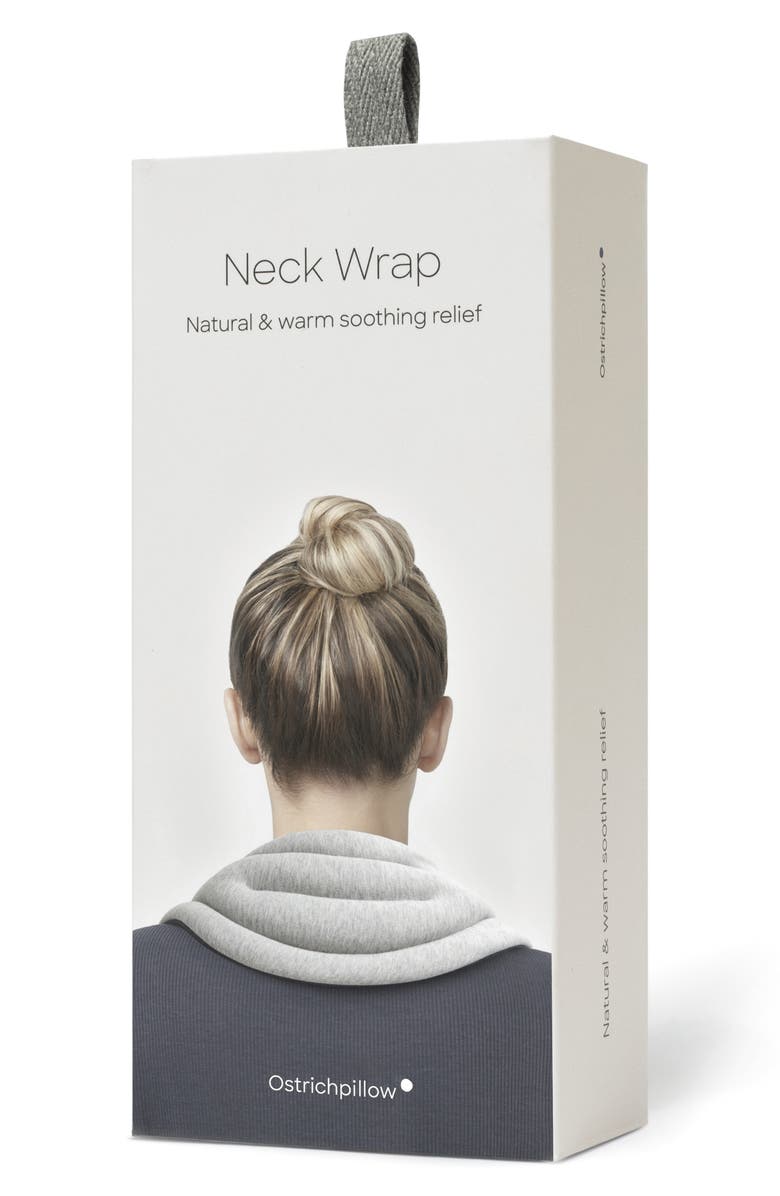 Ostrichpillow Heatable Neck Wrap, Alternate, color, Midnight Grey