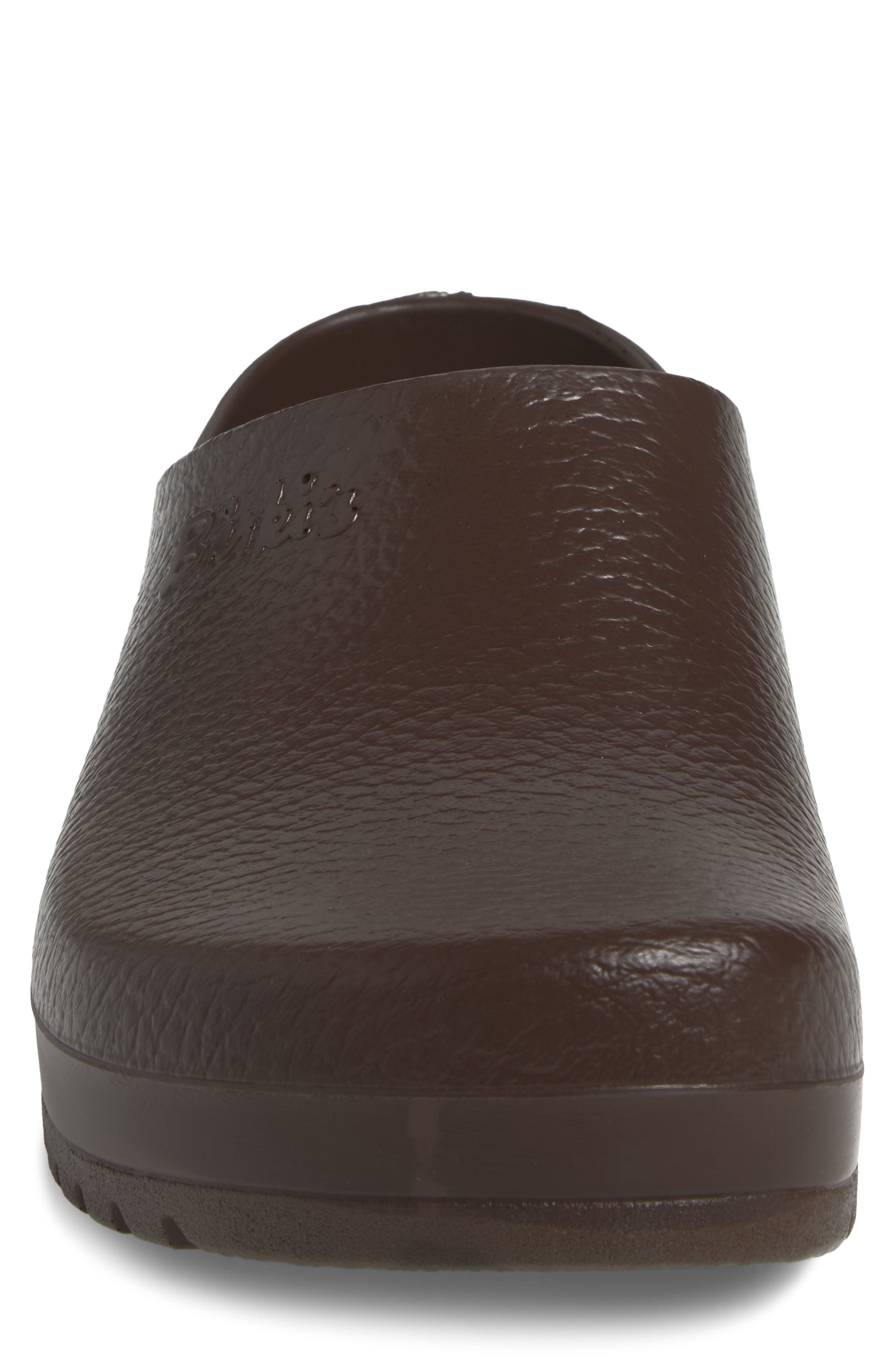 Super Birki Water Resistant Clog, Alternate, color, BROWN