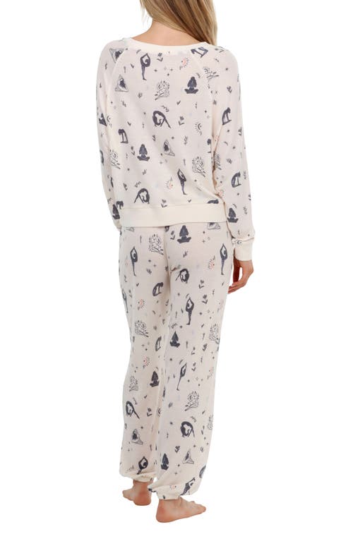Honeydew Star Seeker Brushed Jersey Pajamas In Multi