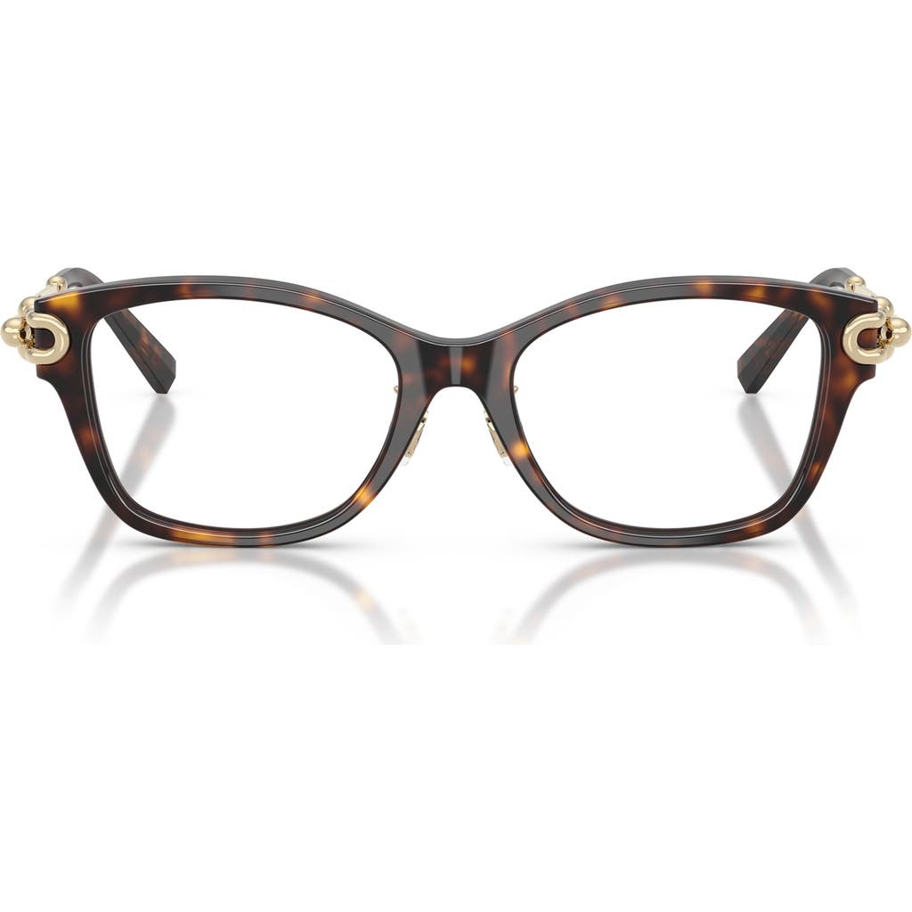 Tiffany & Co . Universal Fit 53mm Rectangular Optical Glasses