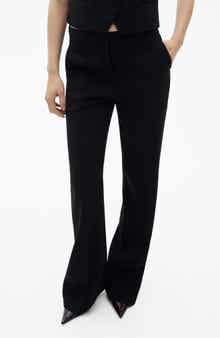 MANGO Wide Leg Suit Pants