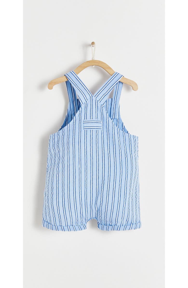 Babycottons Premium Cotton Nimes Shortall for Infant, Alternate, color, Blue
