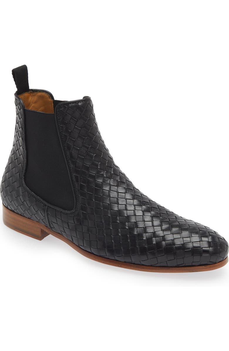 Mezlan La Jolla Woven Chelsea Boot, Main, color,