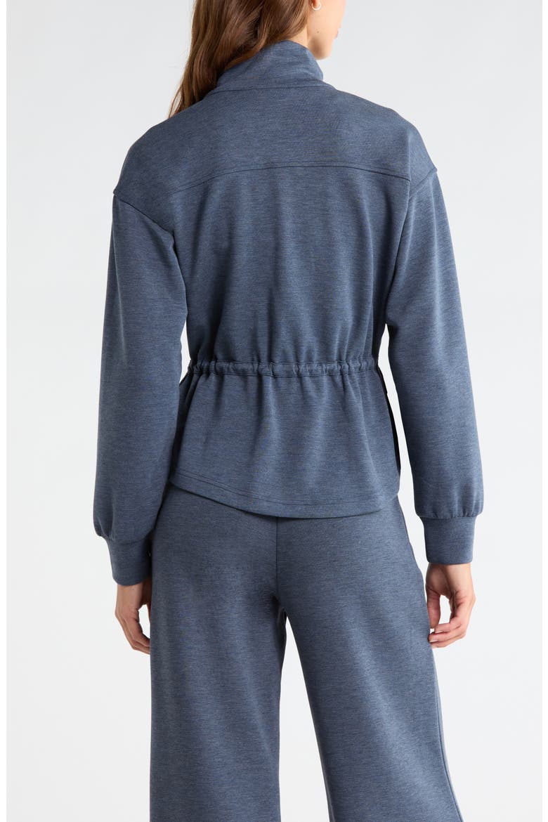 Soft Luxe Utility Jacket, Alternate, color, NAVY ARMADA HEATHER