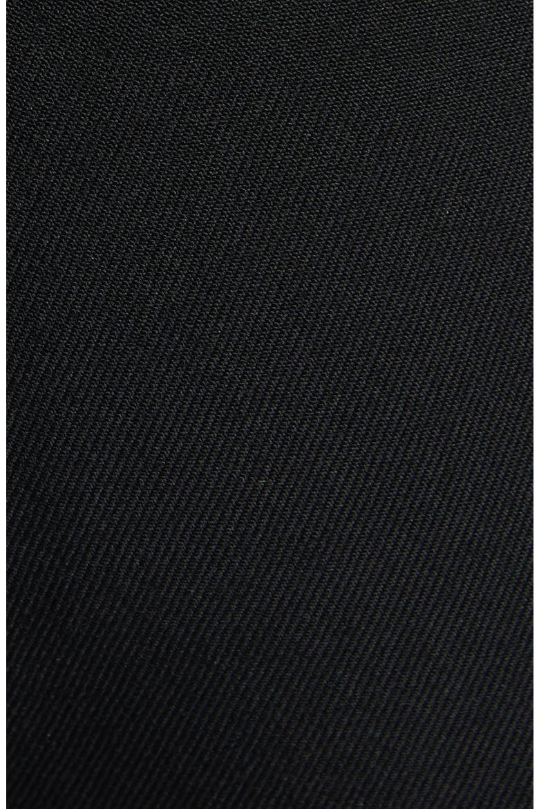 Wool Stretch Gabardine Skinny Trousers, Alternate, color, BLACK