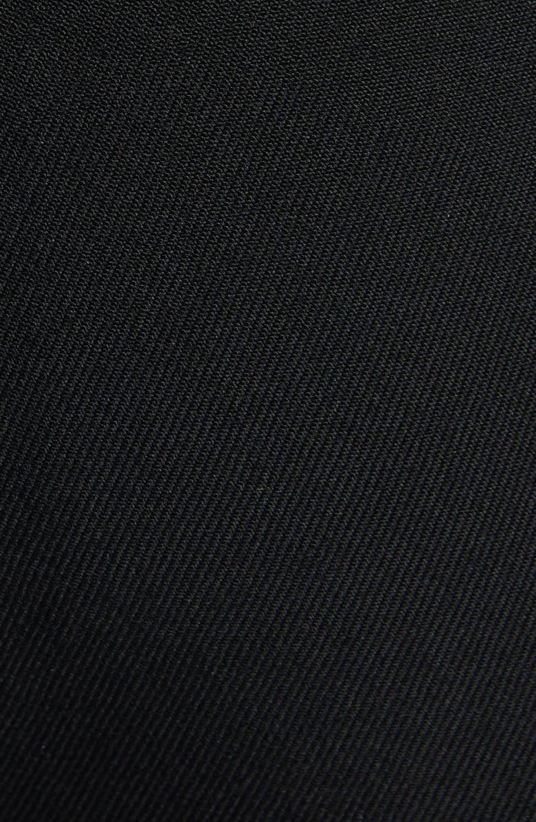 McQueen Wool Stretch Gabardine Skinny Trousers, Alternate, color, Black