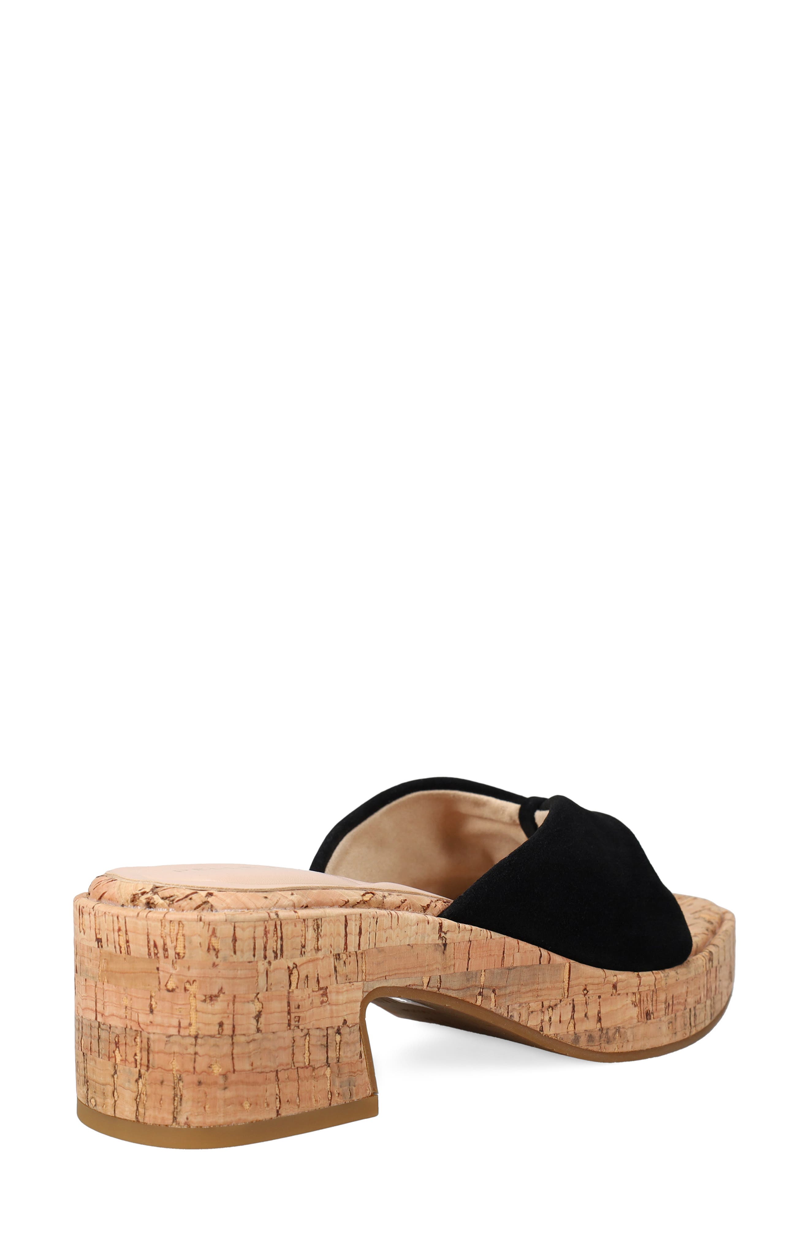 Pelle Moda Bandi Platform Flip Flop, Alternate, color, Black