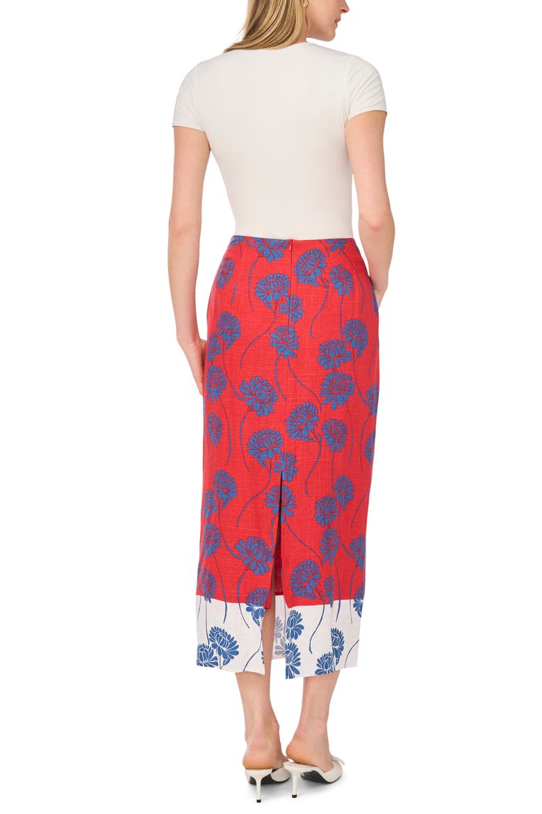 Column Midi Skirt, Alternate, color, AURA ORANGE