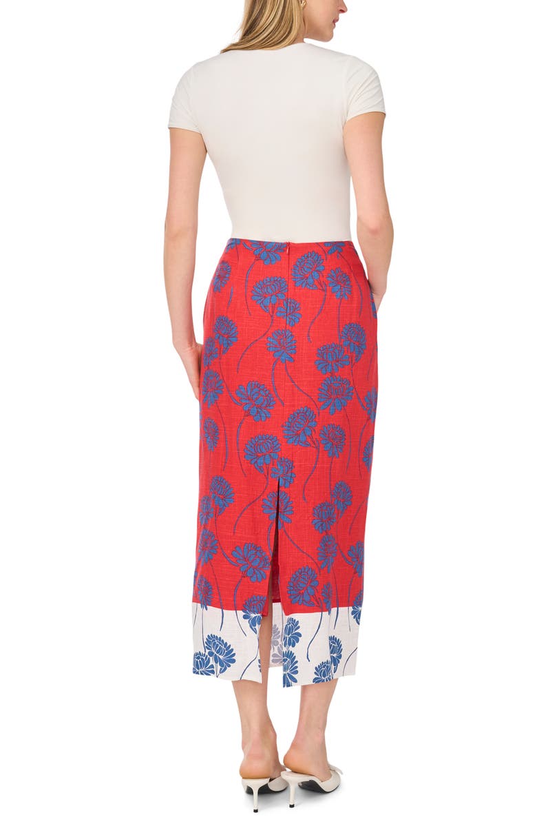 1.STATE Column Midi Skirt, Alternate, color, Aura Orange