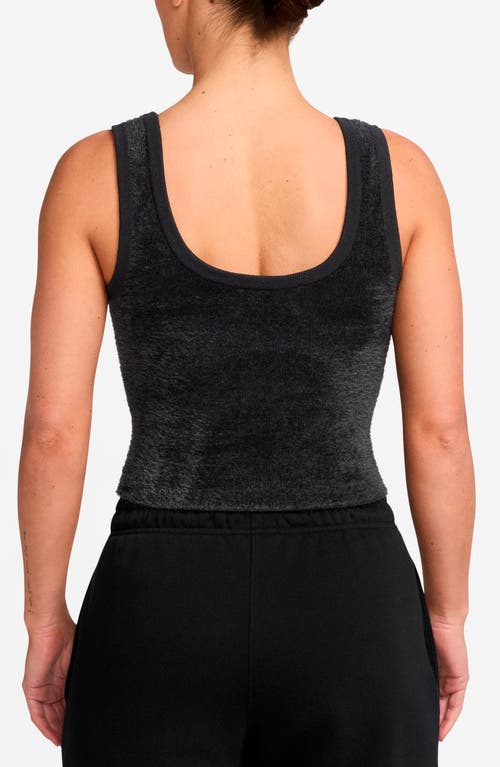 Jordan Air  Sweater Tank In Black