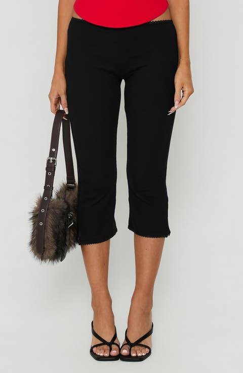 Baseline Rib Capri Pants