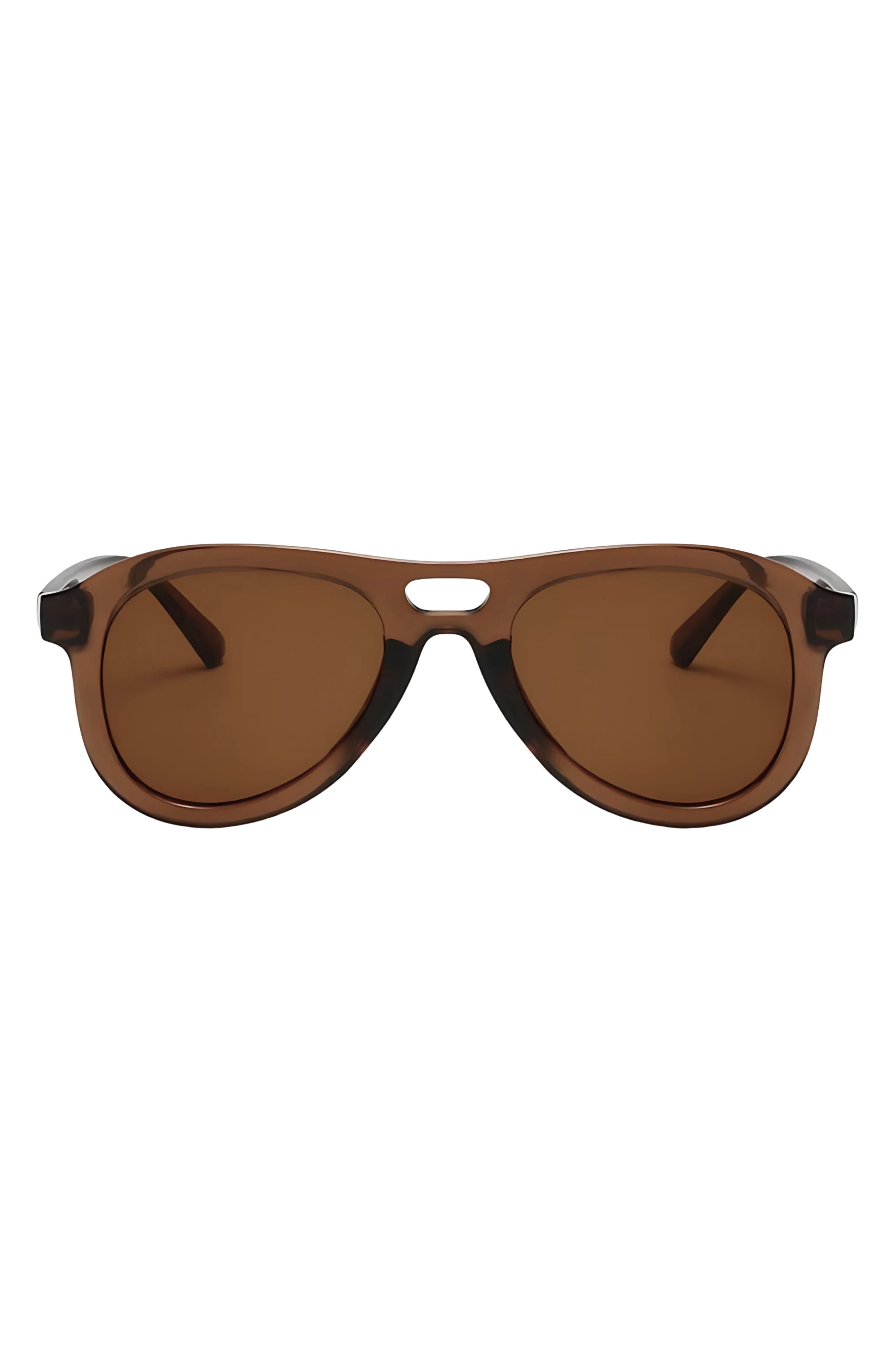 TRANSPARENT BROWN / BROWN