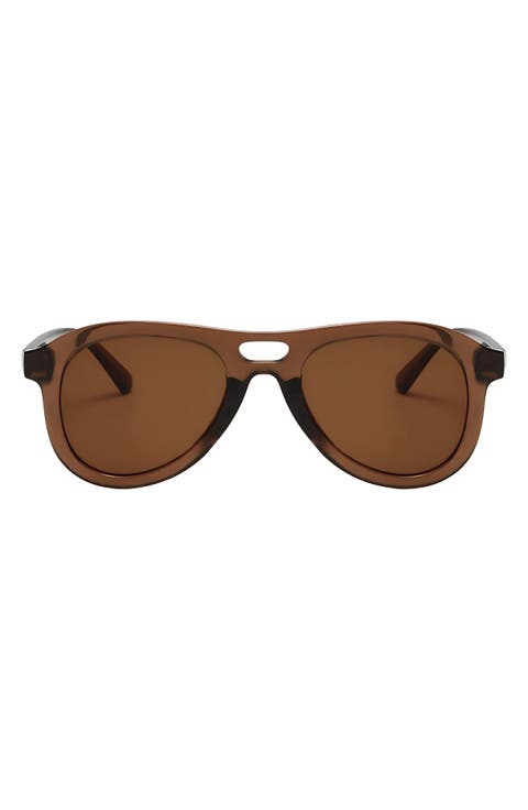 Thayer 50mm Polarized Aviator Sunglasses