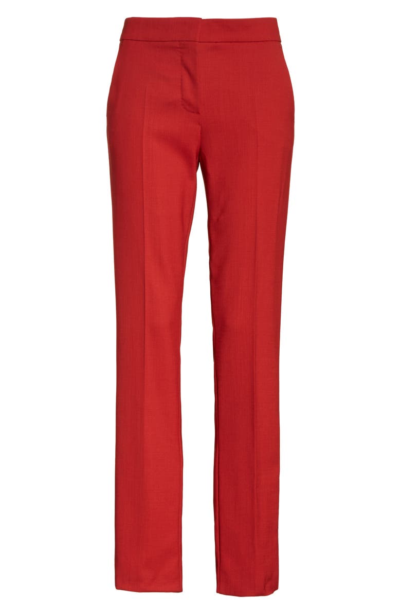 Max Mara Oscuro Stretch Wool Pants, Alternate, color, 