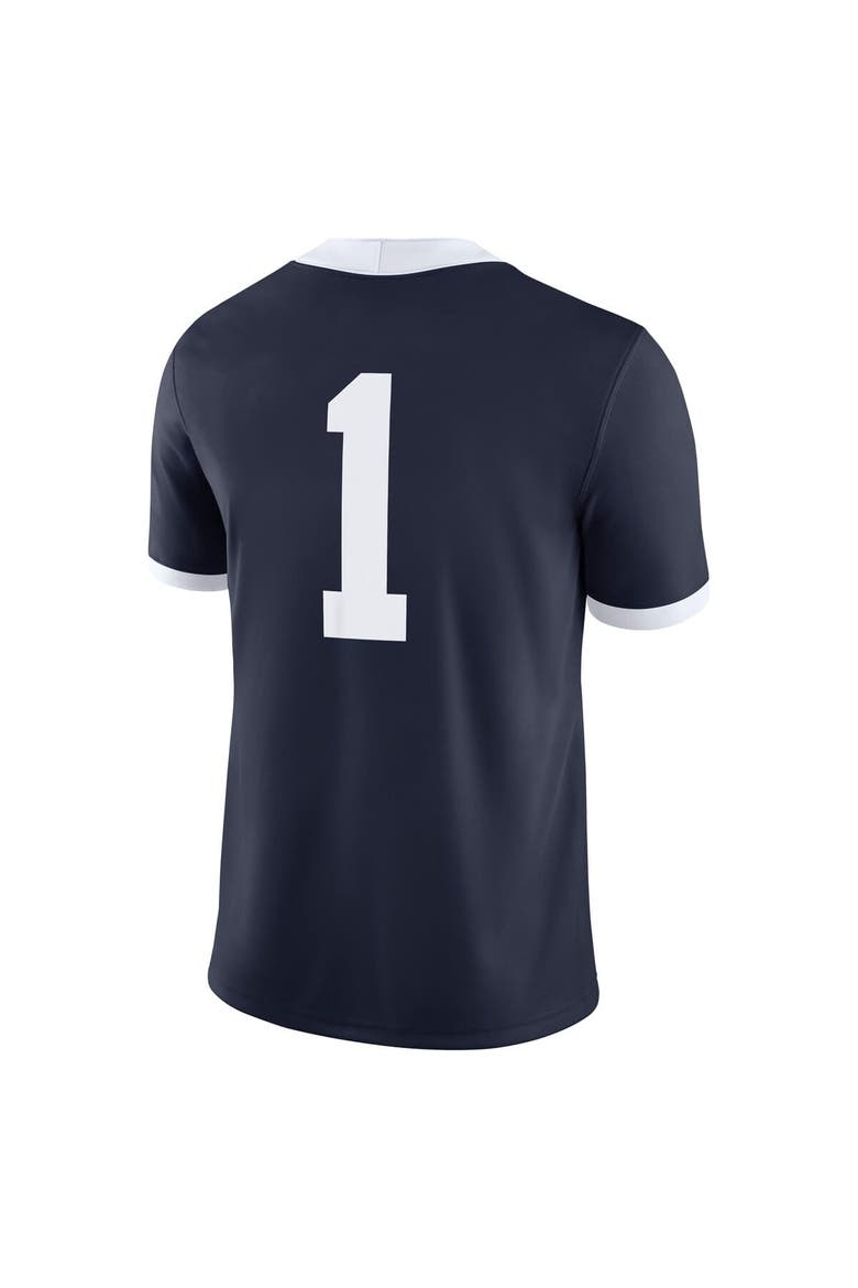 Men's Nike #1 Navy Penn State Nittany Lions Generations of Greatness Jersey, Alternate, color, Navy
