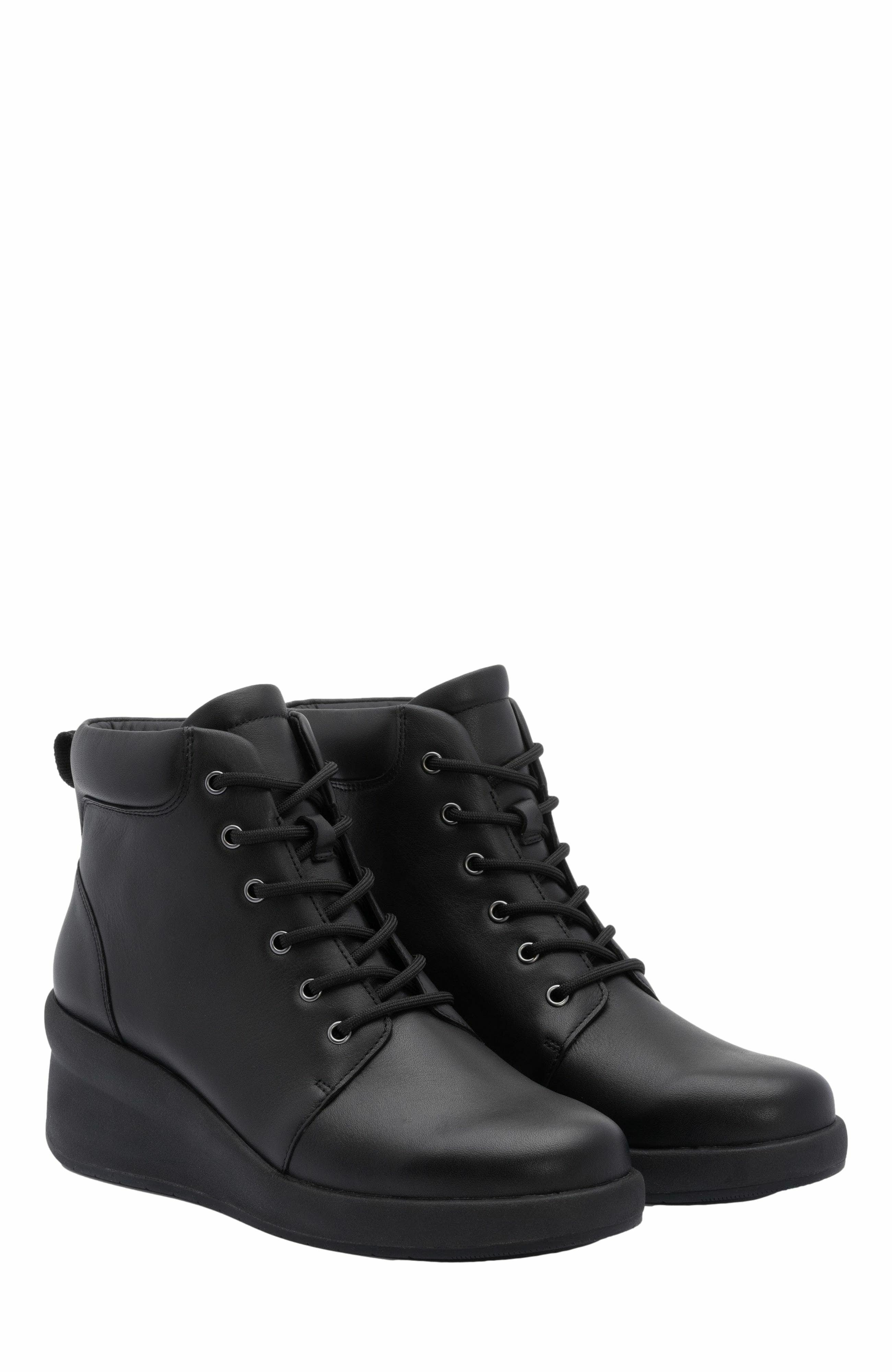 ABEO Passage Lace Up Boot, Alternate, color, Black - Regular