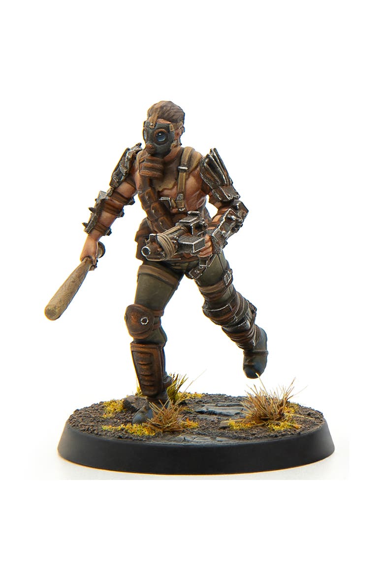 Fallout Miniatures Wasteland Raiders 8 Resin Figures, Alternate, color, Multicolored