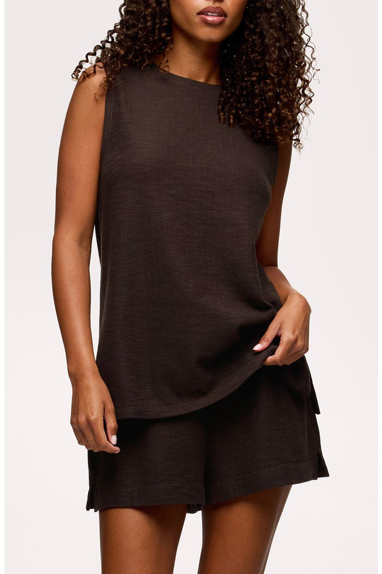 Resort Tank & Shorts Set, Main, color, ESPRESSO